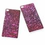 Handy H�lle Schutz Case Bumper Schale f�r Huawei P8 3D Sterne Pink