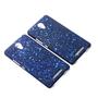 Handy H�lle Schutz Case Bumper Schale f�r Xiaomi Redmi Note 2 3D Sterne Blau