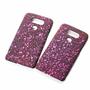 Handy H�lle Schutz Case Bumper Schale f�r LG G5 3D Sterne Pink