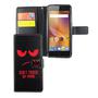 Handyh�lle Tasche f�r Handy ZTE Blade A452 Dont Touch My Phone Rot