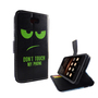 Dont Touch My Phone Handyh�lle Huawei Y5 II Klapph�lle Wallet Case