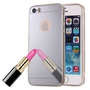 Apple iPhone 5 / 5s Handy H�lle Spiegel Mirror Soft-Case Schutz-Cover Silber