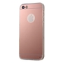 Apple iPhone 5 / 5s Handy H�lle Spiegel Mirror Soft-Case Schutz-Cover Rose Gold