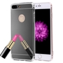Apple iPhone 7 Plus Handy H�lle Spiegel Mirror Soft-Case Schutz-Cover Schwarz