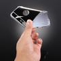 Apple iPhone 7 Plus Handy H�lle Spiegel Mirror Soft-Case Schutz-Cover Schwarz