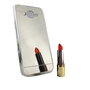 Samsung Galaxy J7 2015 Handy H�lle Spiegel Mirror Soft-Case Schutz-Cover Silber