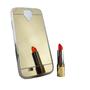 Samsung Galaxy S4 Handy H�lle Spiegel Mirror Soft-Case Schutz-Cover Gold
