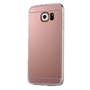 Samsung Galaxy S6 Handy H�lle Spiegel Mirror Soft-Case Schutz-Cover Rose Gold