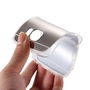 Samsung Galaxy S6 Edge Handy H�lle Spiegel Mirror Soft-Case Schutz-Cover Silber