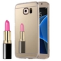 Samsung Galaxy S7 Handy H�lle Spiegel Mirror Soft-Case Schutz-Cover Gold