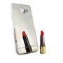 Samsung Galaxy A3 2016 Handy H�lle Spiegel Mirror Soft-Case Schutz-Cover Silber