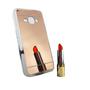 Samsung Galaxy J1 2016 Handy H�lle Spiegel Mirror Soft-Case Schutz-Cover Rose Gold