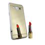 Samsung Galaxy J5 2016 Handy H�lle Spiegel Mirror Soft-Case Schutz-Cover Gold