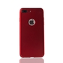 Handyh�lle Schutzh�lle f�r Apple iPhone 7 Plus Full Case Cover Displayschutz 360 Rot