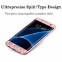 Handyh�lle Schutzh�lle f�r Samsung Galaxy S6 Edge Full Case Cover Displayschutz 360 Pink
