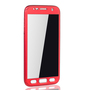 Handyh�lle Schutzh�lle f�r Samsung Galaxy S7 Full Case Cover Displayschutz 360 Rot