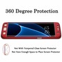 Handyh�lle Schutzh�lle f�r Samsung Galaxy S7 Edge Full Case Cover Displayschutz 360 Rot
