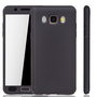  Handyh�lle Schutzh�lle f�r Samsung Galaxy J5 (2016) Full Case Cover Displayschutz 360 Schwarz