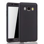  Handyh�lle Schutzh�lle f�r Samsung Galaxy J5 (2016) Full Case Cover Displayschutz 360 Schwarz