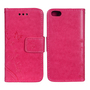 Schutz H�lle Blumen f�r Handy Apple iPhone 5 / 5s / SE Pink