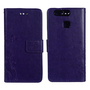 Schutz H�lle Blumen f�r Handy Huawei P9 Violett