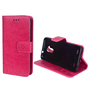 Schutz H�lle Blumen f�r Handy ZTE Blade V7 Lite Pink
