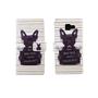 Handyh�lle Tasche f�r Handy Samsung Galaxy A3 2016 B�ser Hund Wei�