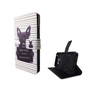Handyh�lle Tasche f�r Handy Samsung Galaxy A3 2016 B�ser Hund Wei�