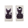 Handyh�lle Tasche f�r Handy Samsung Galaxy A3 2016 B�ser Hund Wei�