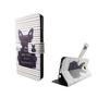 Handyh�lle Tasche f�r Handy Samsung Galaxy A5 2016 B�ser Hund Wei�