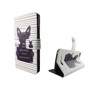 Handyh�lle Tasche f�r Handy Wiko Jerry B�ser Hund Wei�
