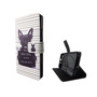 Handyh�lle Tasche f�r Handy Wiko Jerry B�ser Hund Wei�