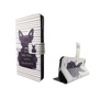 Handyh�lle Tasche f�r Handy ZTE Blade V6 B�ser Hund Wei�