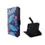 Handyh�lle Tasche f�r Handy Huawei P8 Lite Blauer Schmetterling