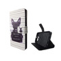 Handyh�lle Tasche f�r Handy Samsung Galaxy S6 B�ser Hund Wei�