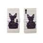 Handyh�lle Tasche f�r Handy Sony Xperia XZ B�ser Hund Wei�