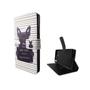 Handyh�lle Tasche f�r Handy Sony Xperia X Compact B�ser Hund Wei�