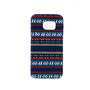 Handyh�lle aus Stoff-Case f�r Samsung Galaxy S6 Edge Cover Etuis Bumper Blau