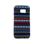Handyh�lle aus Stoff-Case f�r Samsung Galaxy S7 Edge Cover Etuis Bumper Blau