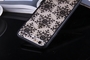 Handy H�lle Mandala f�r Apple iPhone 6s Plus Design Case Schutzh�lle Motiv Flocken Cover Tasche Bumper Schwarz