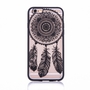 Handy H�lle Mandala f�r Apple iPhone 7 Design Case Schutzh�lle Motiv Traumf�nger Cover Tasche Bumper Schwarz