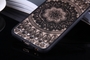 Handy H�lle Mandala f�r Huawei P9 Lite Design Case Schutzh�lle Motiv Kreis Cover Tasche Bumper Schwarz