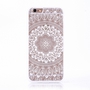 Handy H�lle Mandala f�r Huawei P9 Lite Design Case Schutzh�lle Motiv Kreis Cover Tasche Bumper Wei�