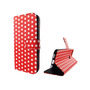 Handyh�lle Tasche f�r Handy Google Pixel XL Polka Dot Rot