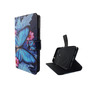Handyh�lle Tasche f�r Handy Google Pixel XL Blauer Schmetterling