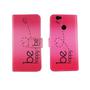 Handyh�lle Tasche f�r Handy Huawei Nova Be Happy Pink