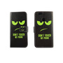 Dont Touch My Phone Handyh�lle Huawei Nova Klapph�lle Wallet Case