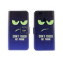 Dont Touch My Phone Handyh�lle Huawei Nova Klapph�lle Wallet Case