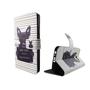 Handyh�lle Tasche f�r Handy Samsung Galaxy A3 2017 B�ser Hund Wei�