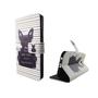 Handyh�lle Tasche f�r Handy Samsung Galaxy A5 2017 B�ser Hund Wei�